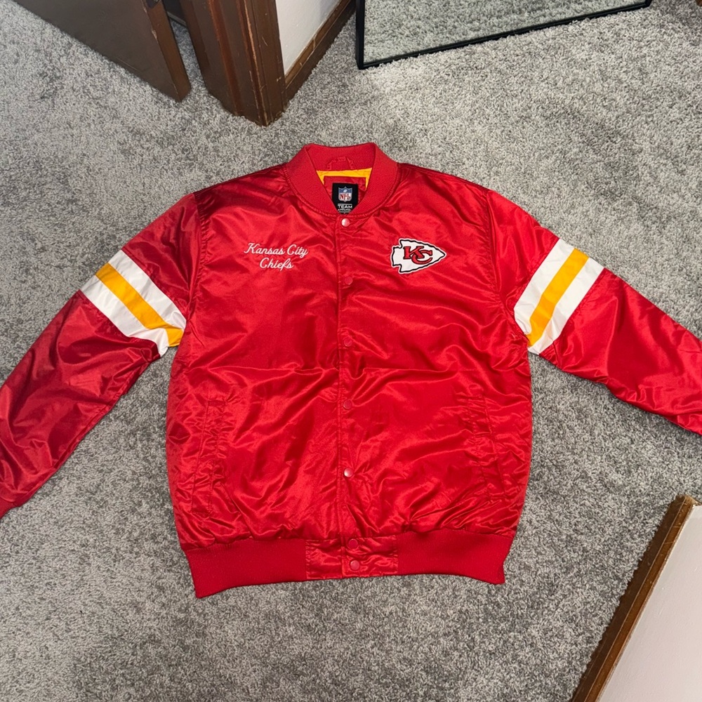 Kansas City Chiefs Red Starter Jacket